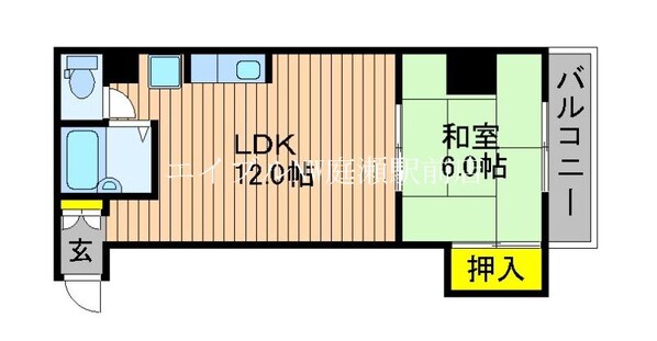 ＭＫマンションの物件間取画像